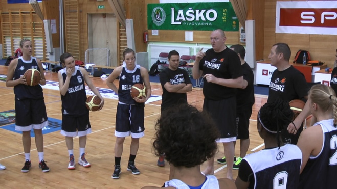 Préparation - La Belgique s'incline 74-56 en Slovénie Préparation - La Belgique s'incline 74-56 en Slovénie