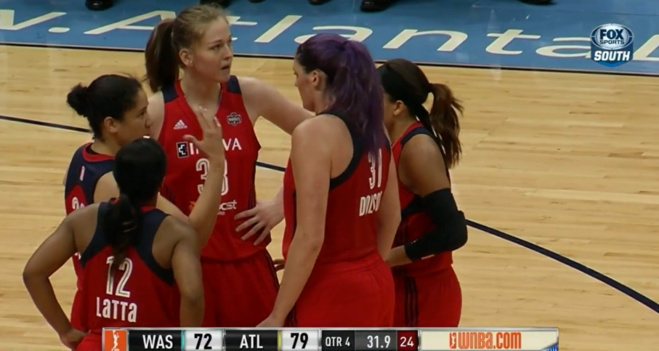 WNBA - 15 pts pour Emma Meesseman lors de la défaite de Washington à Atlanta WNBA - 15 pts pour Emma Meesseman lors de la défaite de Washington à Atlanta