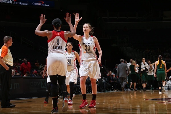WNBA - Emma Meesseman et Washington s'imposent à Indiana