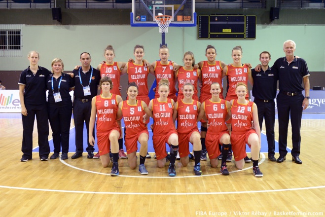 Les U16 clôturent avec une 7e place le brillant été des sélections