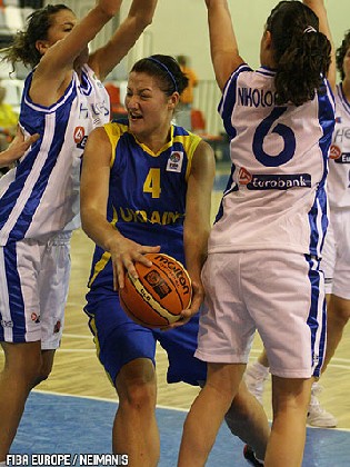 Olesya Malashenko (Ukraine) - Photo: FIBAEurope/Neimanis Olesya Malashenko (Ukraine) - Photo: FIBAEurope/Neimanis