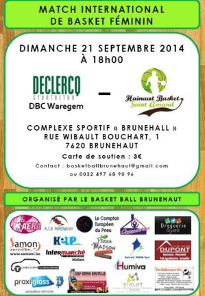 Les matches de préparation - Saison 2014/2015