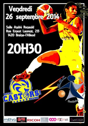 Saison 2014/2015 - Castors Braine, à fond sur la lancée de son doublé Saison 2014/2015 - Castors Braine, à fond sur la lancée de son doublé