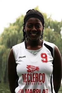 Shanavia Dowdell impressionnante (photo: Eddy Lippens) Shanavia Dowdell impressionnante (photo: Eddy Lippens)