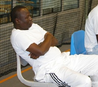 Maguette Diop, coach du Sénégal (photo: G.Gamache)