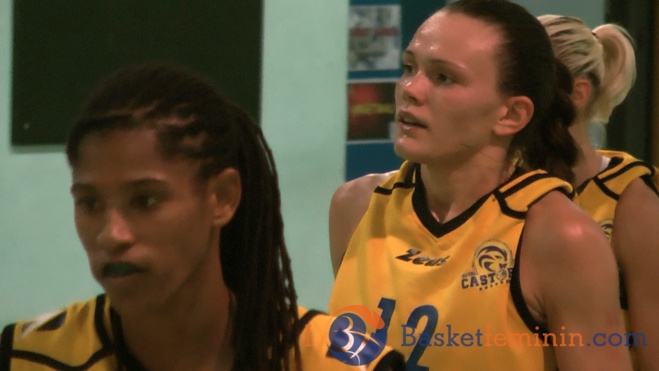 Anete Steinberga, 16 unités contre l'ESBVA (Celeste Trahan-Davis 15, Merike Anderson 15) Anete Steinberga, 16 unités contre l'ESBVA (Celeste Trahan-Davis 15, Merike Anderson 15)