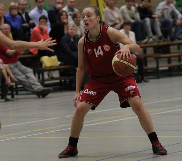 Heleen Adams, 26pts, 13 rebonds, 44 d'évaluation (photo: Eddy Lippens)