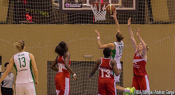 Très chaud à Györ / ESBVA (photo: FIBA Europe/András Gergó) Très chaud à Györ / ESBVA (photo: FIBA Europe/András Gergó)