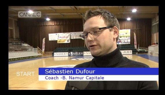 TV - La réaction de Sébastien Dufour sur la qualification européenne des Namuroises
