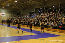 1.350 spectateurs et de l'ambiance jeudi soir à Castors Braine (photo: Fred Moisse)