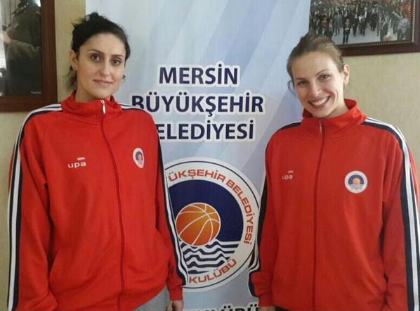 Deux nouvelles arrivées à Mersin ! (photo: jwsbasketball.org) Deux nouvelles arrivées à Mersin ! (photo: jwsbasketball.org)