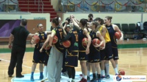 Eurocup - Le dernier entraînement de Castors Braine à Istanbul