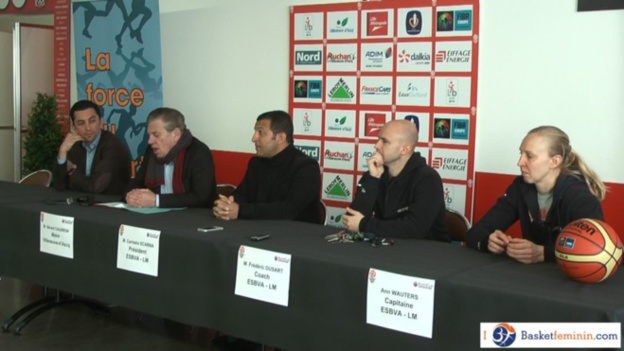 Eurocup - J-2 - Fred Dusart (ESBVA): "non, nous ne sommes pas favoris" Eurocup - J-2 - Fred Dusart (ESBVA): "non, nous ne sommes pas favoris"
