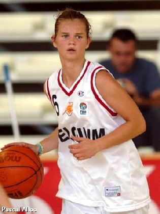 Katrien Vercauteren, 22pts, avec Sierre en Coupe d'Europe (photo: FIBAEurope)