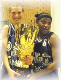 Angèle Boucquey (Tulikivi Deerlijk) marque un deuxième baby-stop Angèle Boucquey (Tulikivi Deerlijk) marque un deuxième baby-stop