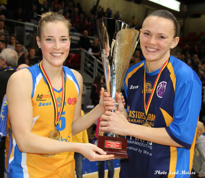 Tout comme Kim Mestdagh, Anete Steinberga a annoncé son départ de Castors Braine