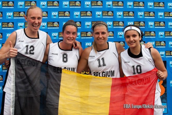 Ann Wauters chef de file de l'équipe belge du 3X3 à Baku fin juin