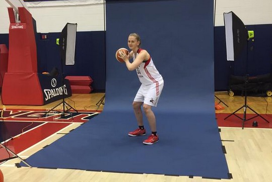 WNBA - Emma Meesseman prend la pose à Washington Mystics