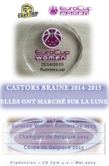 TV - Le double DVD de l'historique saison de Castors Braine disponible !