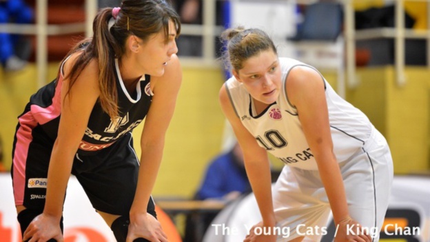 Heleen Nauwelaers en verve face aux Russes (photo: King Chan)