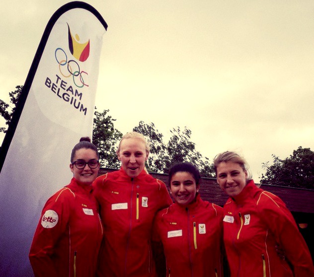 L'équipe belge à Bakou (photo: teambelgium.be)