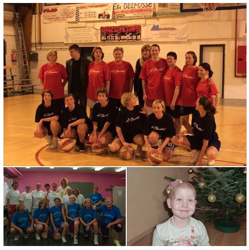 Les Anciennes gloires du basket féminin à Thuin-Lobbes le 29 août