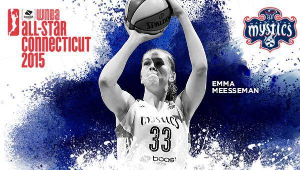 WNBA - Emma Meesseman is an ALL STAR !