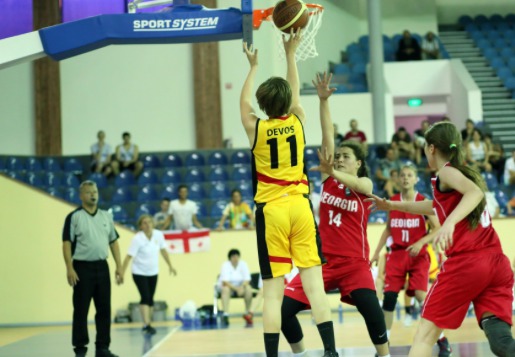 Lore Devos en action (photo: tbilisi2015.com) Lore Devos en action (photo: tbilisi2015.com)