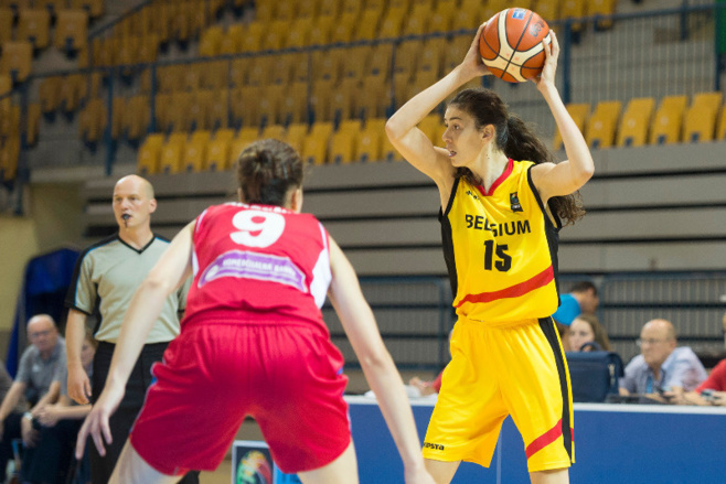 Serena-Lynn Geldof, 18 ans, aussi a bien progressé (photo: FIBA Europe.com) Serena-Lynn Geldof, 18 ans, aussi a bien progressé (photo: FIBA Europe.com)