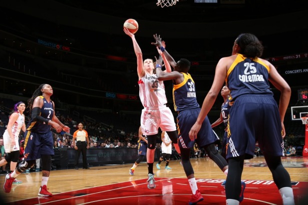 WNBA - Washington Mystics battu par Indiana 62-73