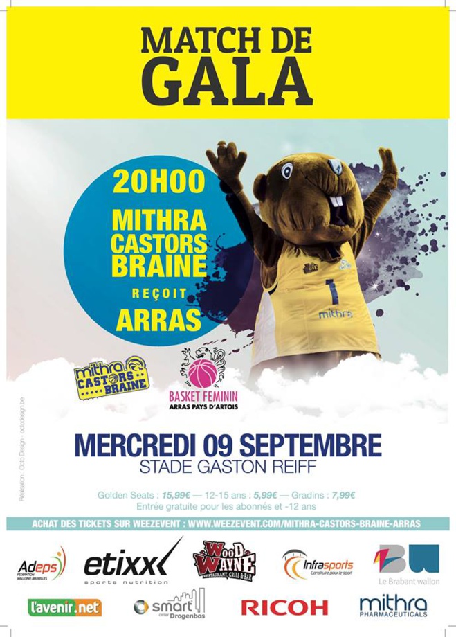 A Rulles - Castors Braine s'incline de peu face à Charleville-Mézières et Kim Mestdagh A Rulles - Castors Braine s'incline de peu face à Charleville-Mézières et Kim Mestdagh