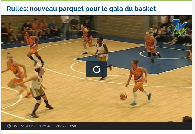 TV - Castors Braine et Charleville reçus à Rulles, en province de Luxembourg TV - Castors Braine et Charleville reçus à Rulles, en province de Luxembourg