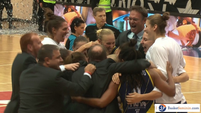 Premier match en Euroligue, premier exploit de Mithra Castors Braine ! Premier match en Euroligue, premier exploit de Mithra Castors Braine !