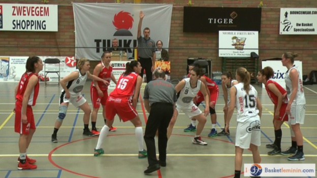 Championnat - Spirou Monceau va s'imposer 47-60 à Tulikivi Deerlijk