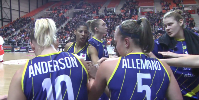 Euroleague - Mithra Castors Braine s'incline de 5 pts à Bourges (57-52)