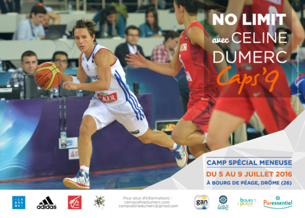 "No limit" avec Céline Dumerc, capitaine de Bourges et de l'équipe de France "No limit" avec Céline Dumerc, capitaine de Bourges et de l'équipe de France