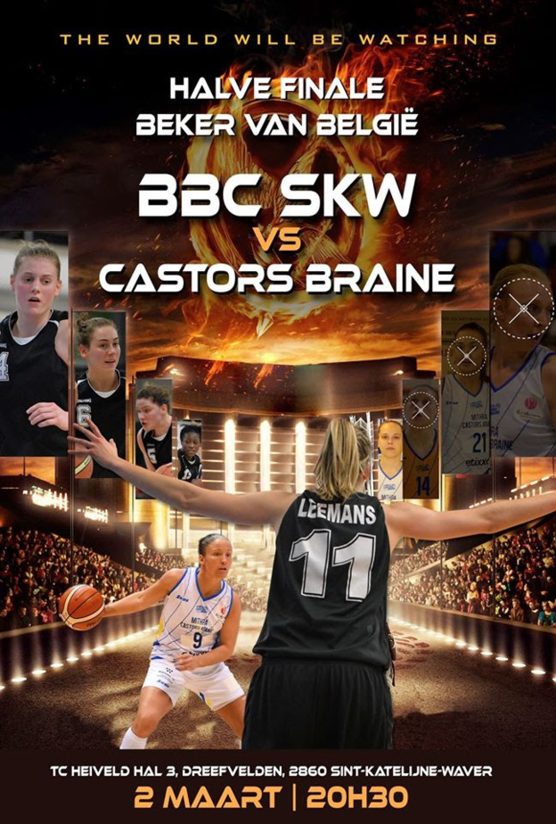 Coupe de Belgique - SKW reçoit Mithra Castors Braine mercredi soir Coupe de Belgique - SKW reçoit Mithra Castors Braine mercredi soir