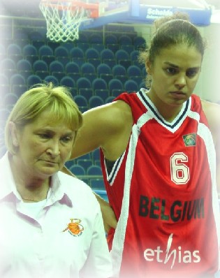 Sofie Hendrickx, ici aux côtés de Danny Cazzolato au Mondial U21 Sofie Hendrickx, ici aux côtés de Danny Cazzolato au Mondial U21