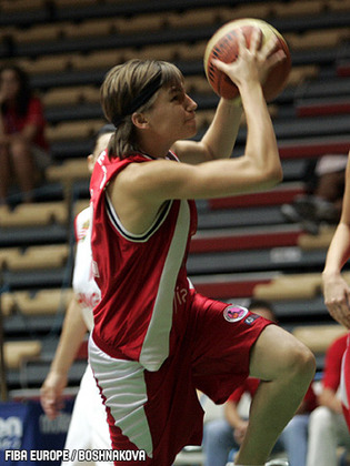 Sara Leemans, capitaine des Espoirs (photo: FIBA Europe)