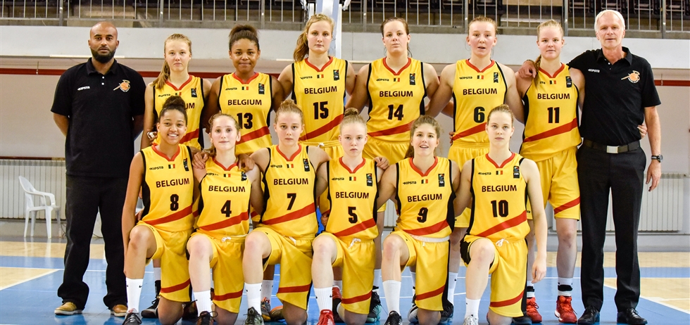 Euro U16 Division B - La Belgique termine 9e Euro U16 Division B - La Belgique termine 9e