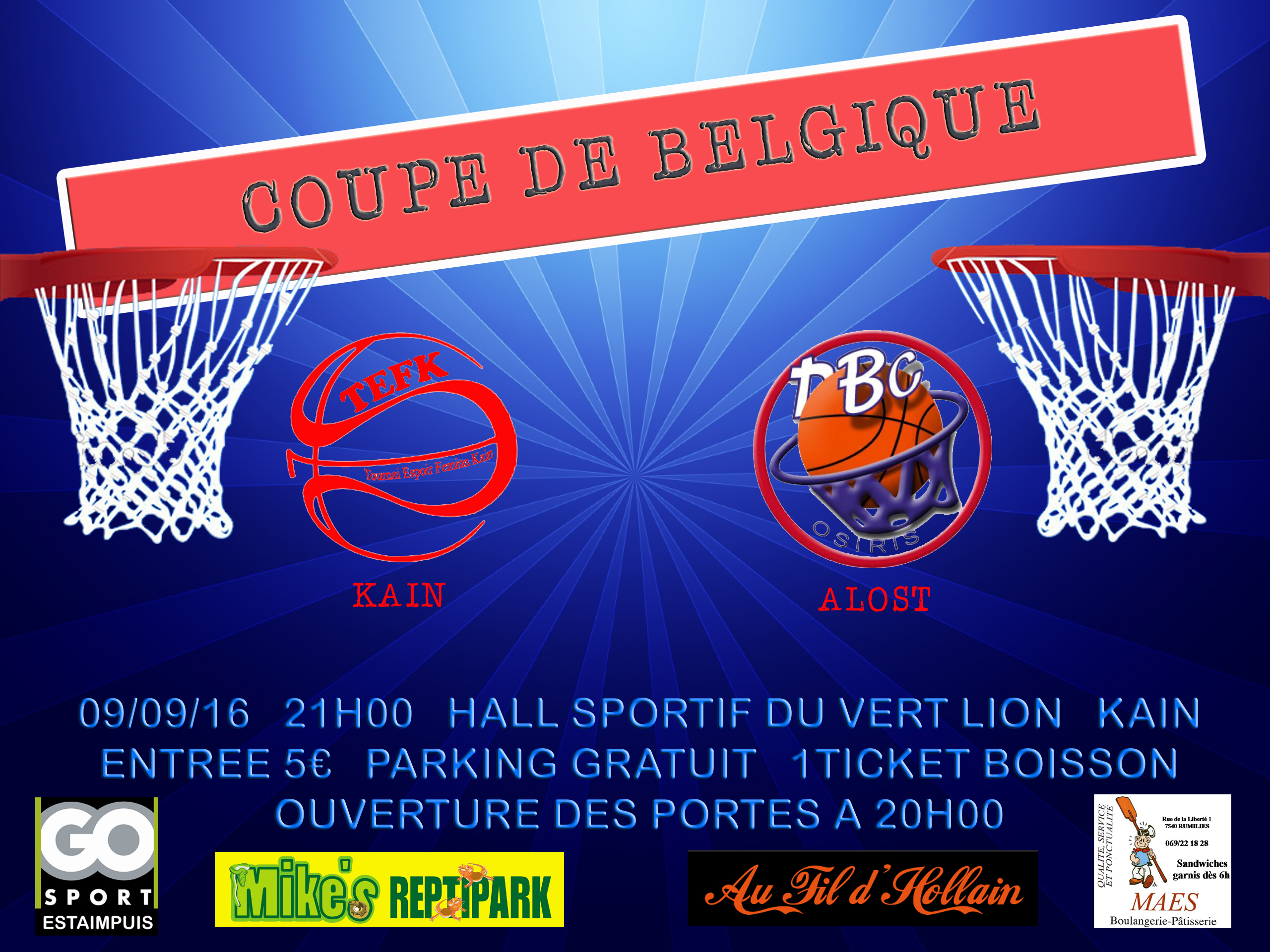 Coupe de Belgique 2016/2017 - Dynamite Deerlijk évite le piège de Willebroek