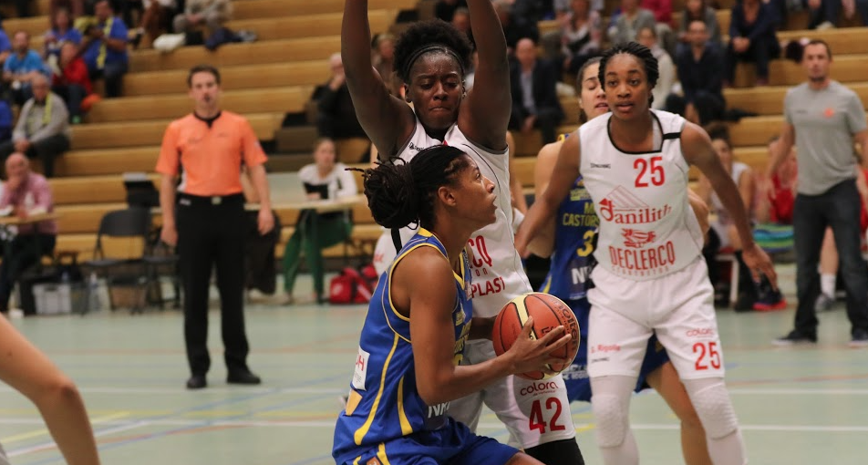 Celeste Trahan-Davis est passée dans la défense flandrienne (photo: Eddy Lippens)