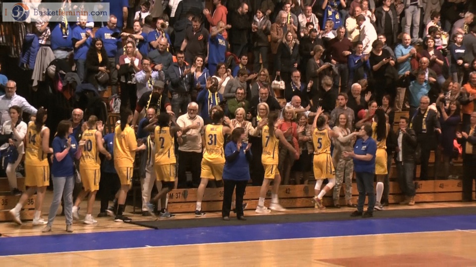 TV Basketfeminin - Mithra Castors Braine bat Ekaterinburg en match de gala