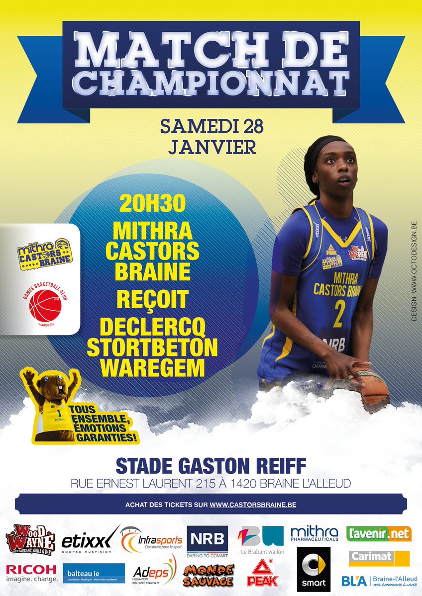 Live TV - Mithra Castors Braine vs Declercq Stortbeton Waregem