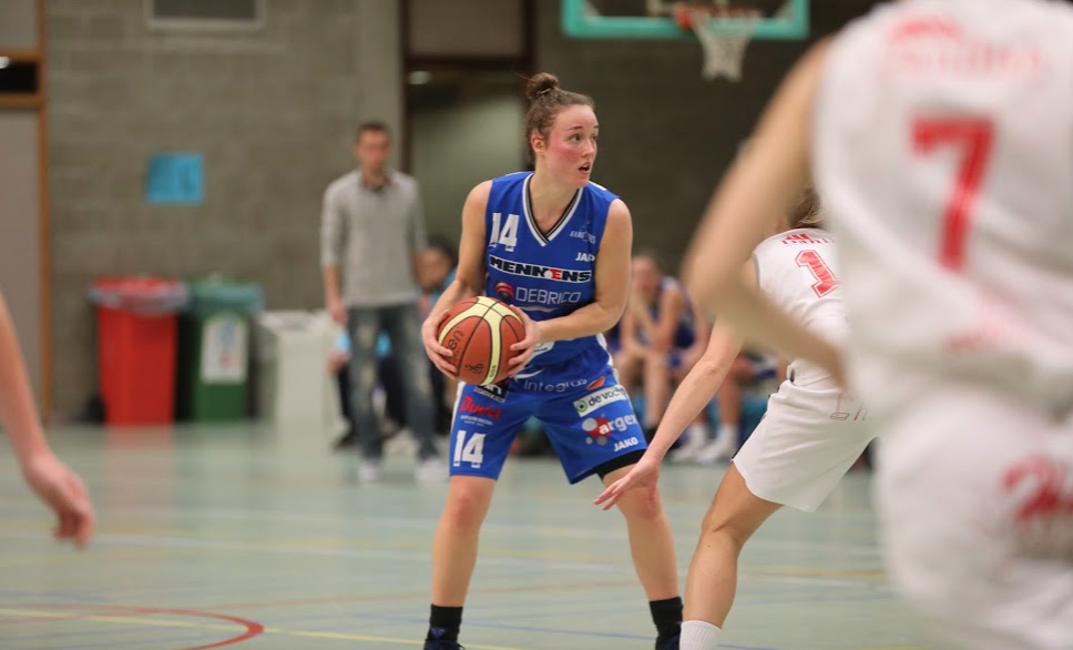 Heleen Adams (Kangoeroes Willebroek), 24 points et un suspens entier jusqu'au match retour (photo: Eddy Lippens)