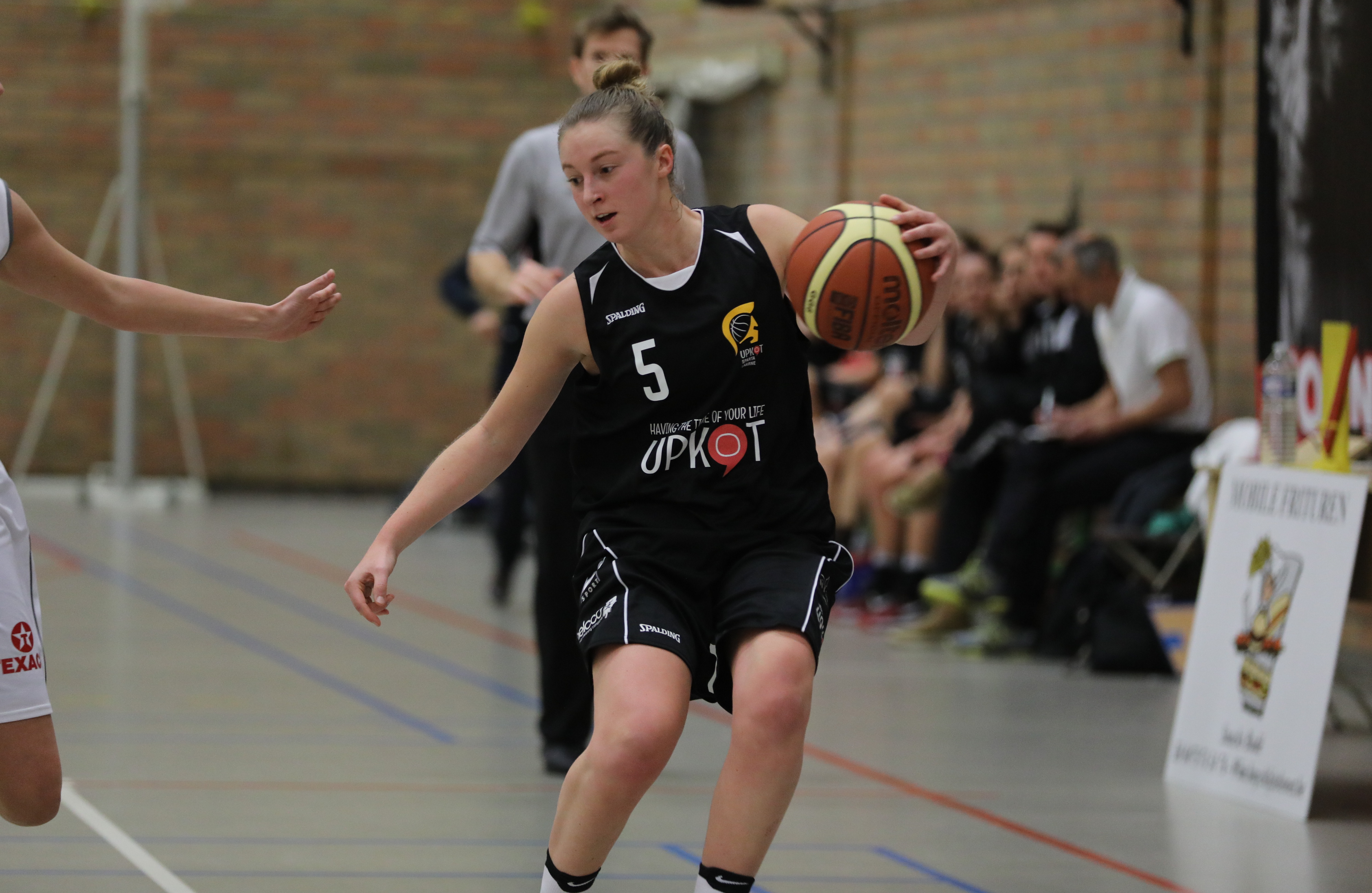 Ilse Deforche en verve contre son ancienne équipe (photo: Eddy Lippens)