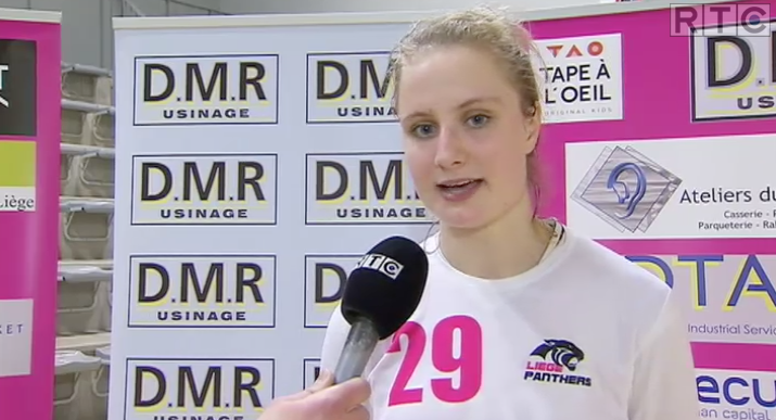 Déchirure des ligaments pour Alice Bremer (Liège Panthers)