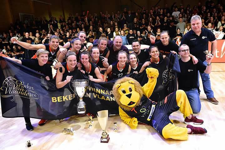 Basket Willebroek, vainqueur de la Coupe des Flandres (photo: https://www.facebook.com/bw1422/)