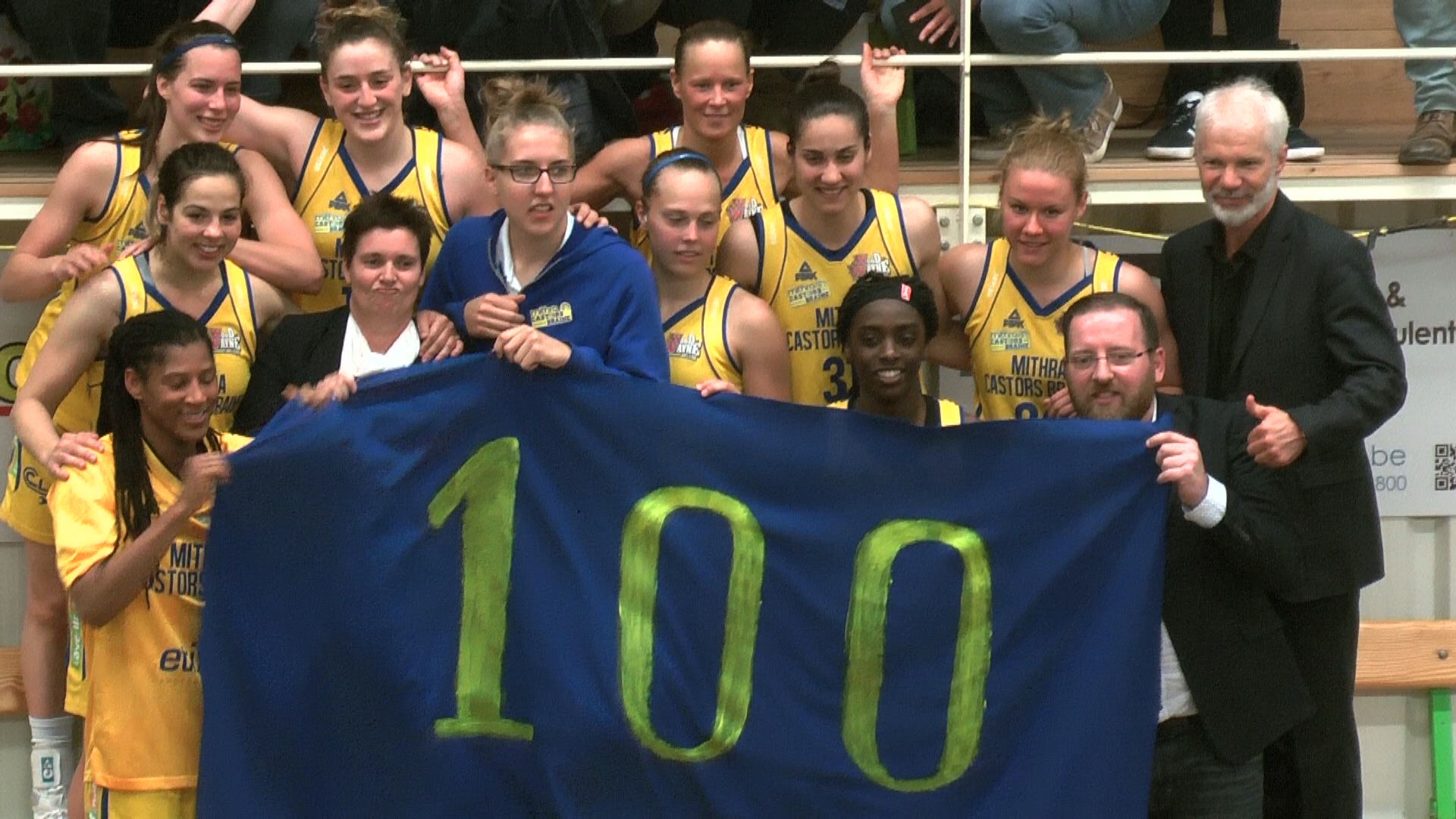 La 100e pour Mithra Castors Braine qui rejoint Kangoeroes en finale
