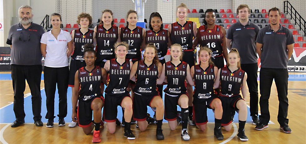 Euro U16 (division B) - La Belgique en argent, remonte au sein de l'élite, Maxuella Lisowa MVP